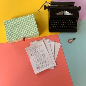 American girl doll typewriter set